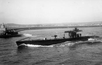 The submarine DRYADEN