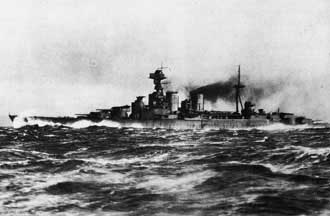 Battle Cruiser HMS HOOD