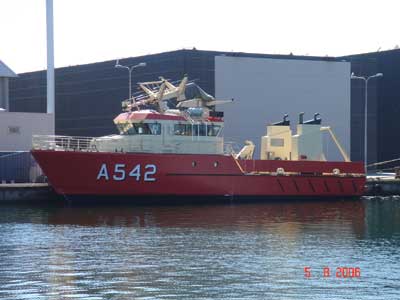 The third of the new vessels of the HOLM Class