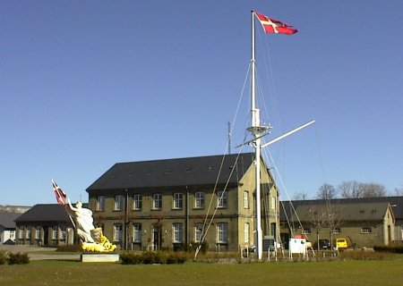 Marinens Bibliotek på Nyholm i København