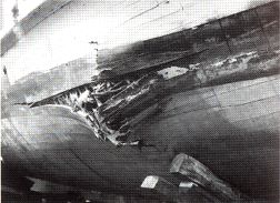 Torpedobåden HØGEN i dok på Nyborg værft