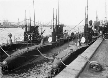 De tre ubåde af C-klassen