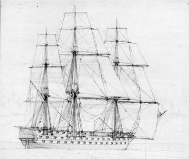 The Ship-of-the Line CHRISTIAN VIII