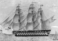 Ship-of-the-Line PRINDSESSE CAROLINE