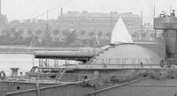 35 cm kanon på panserskibet TORDENSKJOLD