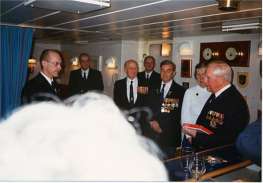 The veterans on board the HDMS TRITON