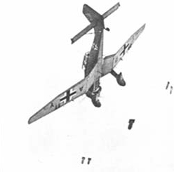 The feared German dive-bomber Ju87 "Stukas" participated in the attack on the NIELS IUEL