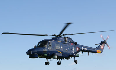 Søværnets otte LYNX helikoptere nærmer sig 30 års alderen