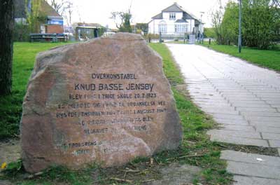 Mindestenen for overkonstabel Knud Basse Jensby