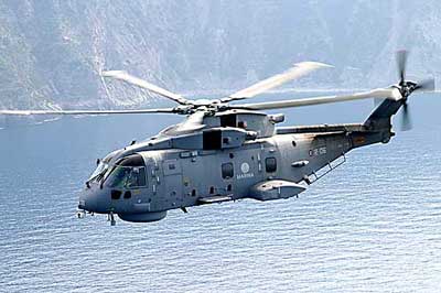 EH101 Merlin ses her i den italienske flådes udgave