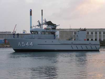 Training vessel ALHOLM