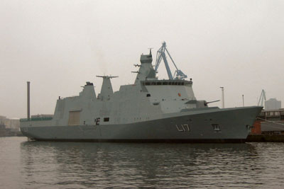 The Command and Support Ship ESBERN SNARE
