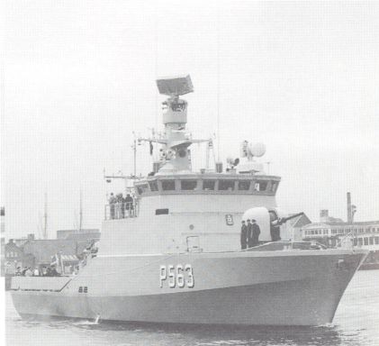 The patrol vessel SLVEN
