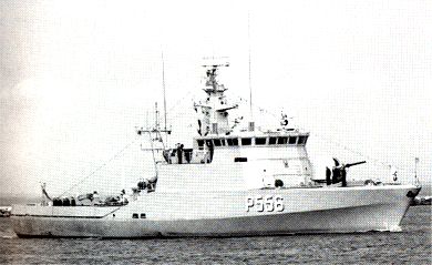 The patrol vessel SVRDFISKEN