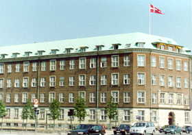 Forsvarsministeriet i København